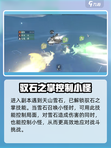 逆水寒天山雪石打法🔥技能特点全解析！截图3