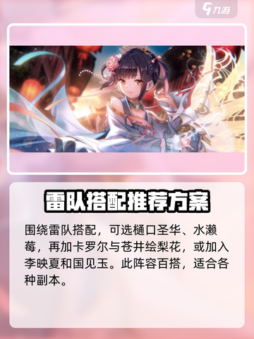 炽焰天穹雷队怎么搭配介绍截图2