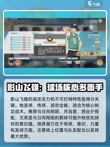 排球少年手游🔥影山飞雄强度分析来了！你还敢说他弱？截图4