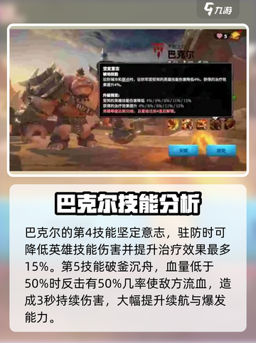 万龙觉醒🔥巴克尔打法技巧🔥技能效果全解析！截图4