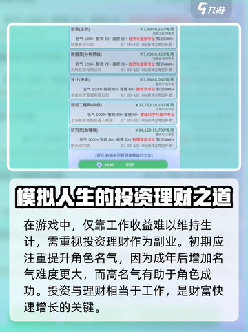 比特人生工作攻略介绍截图4