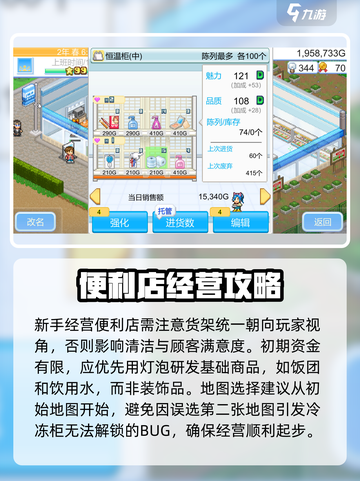 便利店开业日记汉化版怎么玩介绍截图2