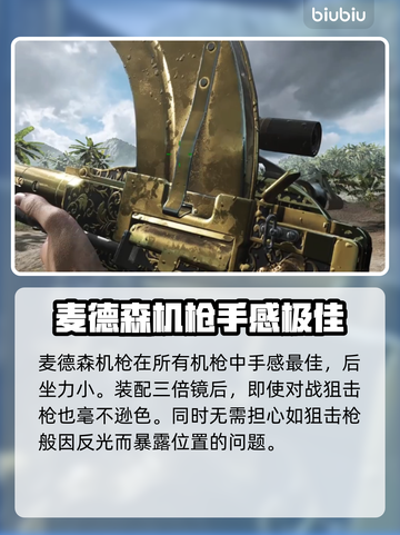 战地5🔥麦德森机枪专长加点攻略💥截图2