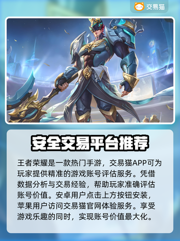 王者荣耀账号估价平台大揭秘！🔥快速了解价格👇截图2