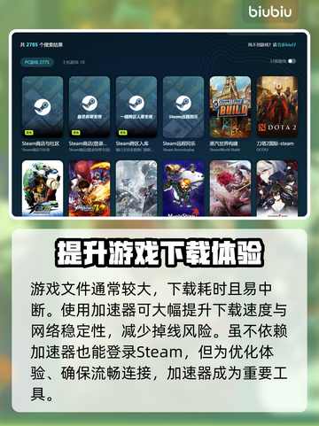 Steam游戏加速器推荐🔥玩转全球游戏不卡顿🎉截图3