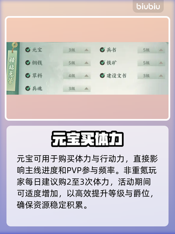 【百战群英】元宝暴赚攻略💥截图3
