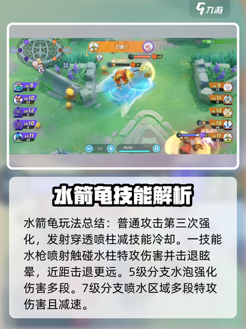 宝可梦大集结：水箭龟进阶攻略🔥快速上分秘籍！截图2