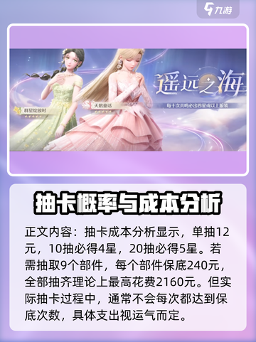 无限暖暖多少钱一抽介绍截图3