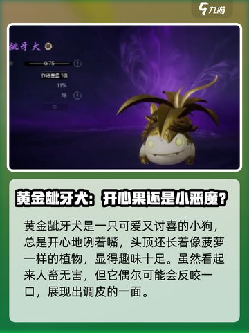 剑灵2黄金龇牙犬怎么样介绍截图2