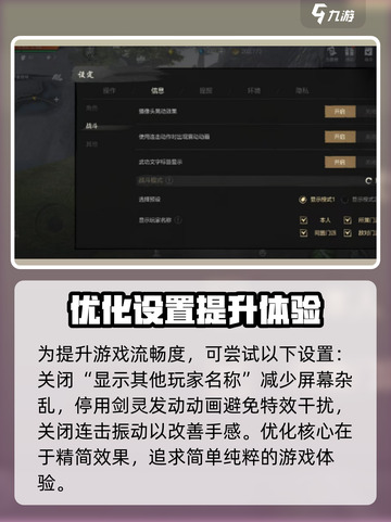 剑灵2🔥优化设置玩法大揭秘！ PERFORMANCE MAX！截图4