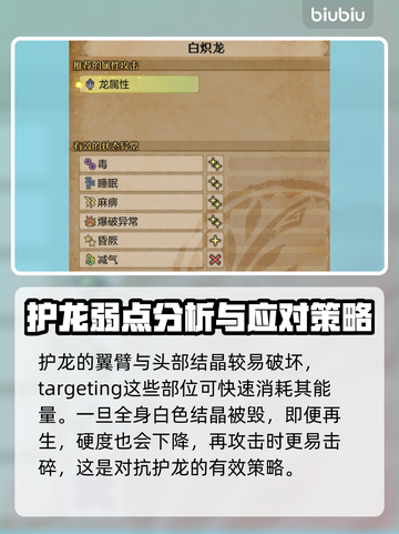 怪物猎人荒野🔥白炽龙打法技巧分享！截图3