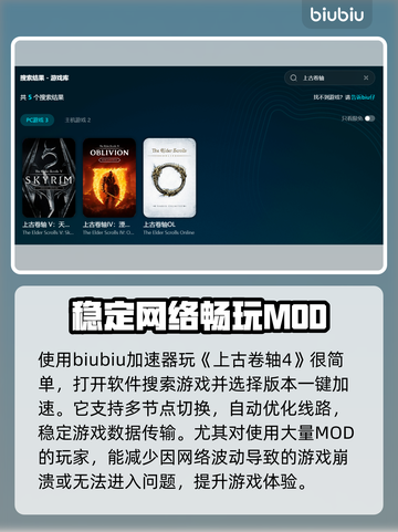 上古卷轴4进不去？用这个加速器🔥瞬间解决！🎮截图4