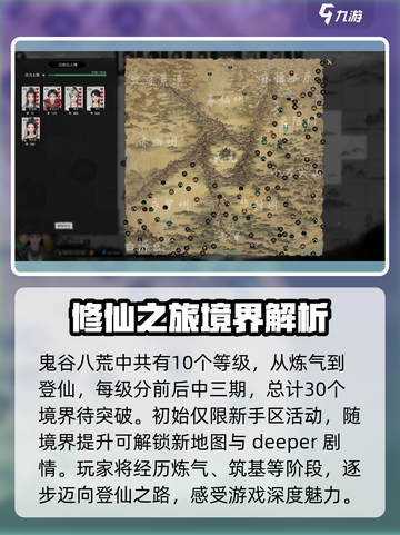 鬼谷八荒🔥等级划分全解析，手游党必看！截图2