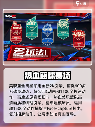 美职篮全明星和热血美职篮区别介绍截图2