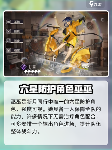新月同行🔥最强防护角色大全！🚀游戏党必看截图2