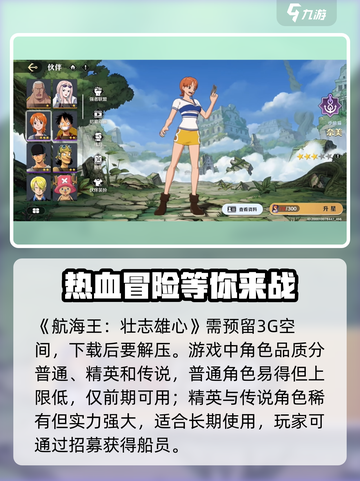 航海王壮志雄心多少内存介绍截图2