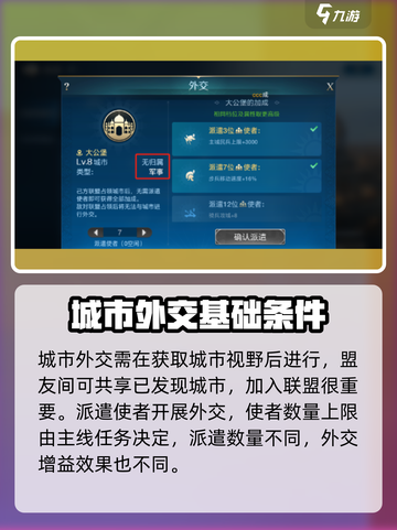 世界启元😎城市外交玩法大揭秘！必看技巧在这里🔥截图2