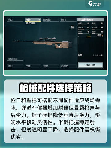 三角洲行动AWM配件大揭秘🔥搭配推荐助你吃鸡！截图4