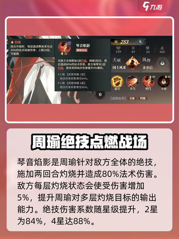 三国志幻想大陆2枭之歌周瑜强不强介绍截图3