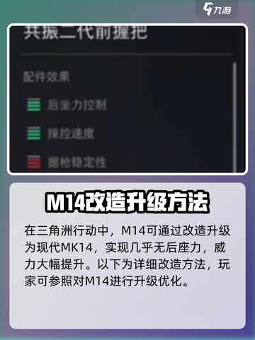 三角洲行动M14怎么玩介绍截图3