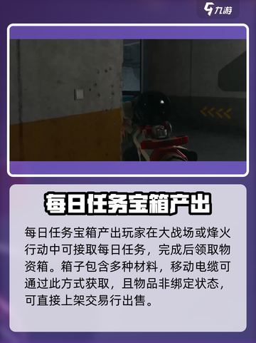 三角洲行动🔥移动电缆获取攻略⚡轻松拿截图4