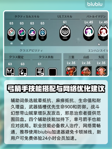 蓝色协议🔥弓箭手技能搭配思路分享！✨截图4