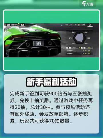 极品飞车集结💥70抽白送！速看必得攻略🔥截图2
