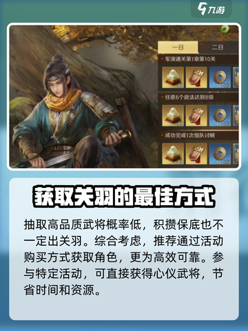 三国谋定天下关羽多少送介绍截图3