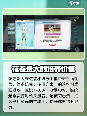 排球少年手游花卷贵大球员解析介绍截图5