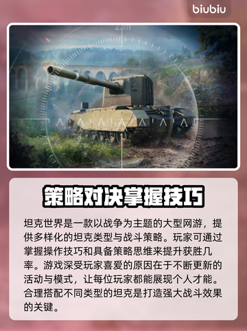 坦克世界掉帧？🔥优化设置轻松搞定！🎮截图2