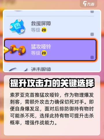 宝可梦大集结索罗亚克持有物怎么选介绍截图2