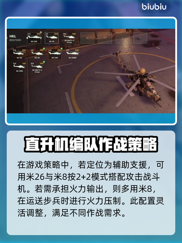 断箭游戏直升机玩法大揭秘！BrokenArrow直升机构建思路🔥🚀截图5