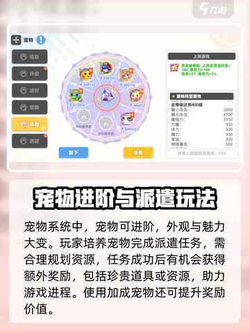 彩虹橙宠物系统怎么玩介绍截图2