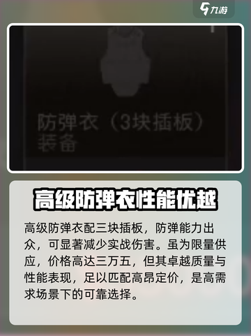 三角洲行动手游防弹衣有哪些介绍截图4