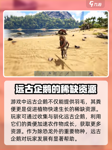 方舟生存进化手游远古企鹅有什么用介绍截图4
