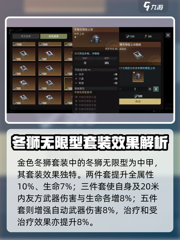 破碎之地🔥冬狮套装超值解析！游戏党必看📦截图4