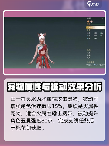 仙剑世界宠物怎么选介绍截图5