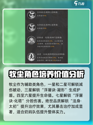 元尊手游🔥牧尘强度逆天，开局必练角色！截图4