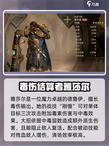 龙息神寂T0核心角色有哪些介绍截图2