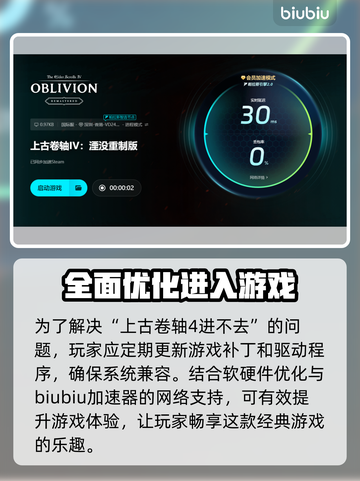 上古卷轴4进不去？用这个加速器🔥瞬间解决！🎮截图5