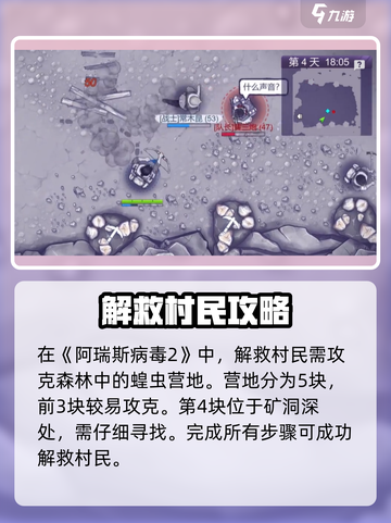 阿瑞斯病毒2🔥解救村民全攻略来了！快看👇截图2