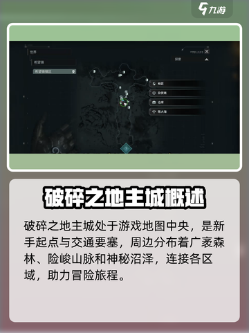 破碎之地🔥主城位置与打法全攻略！🎮截图2