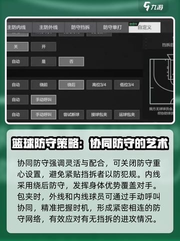 美职篮全明星防守策略有哪些介绍截图4
