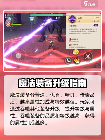 妖精的尾巴激斗🔥魔法装备系统全解析⚡截图3