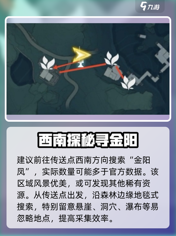 《鸣潮》金阳凤采集全攻略！🌿🗺速刷路线大公开！✨截图3