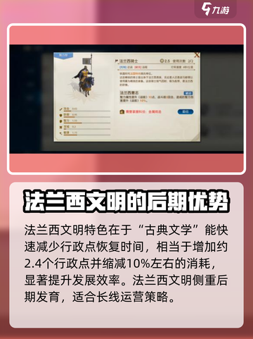 世界启元🔥法兰西文明超强攻略✨带你称霸游戏orld截图3
