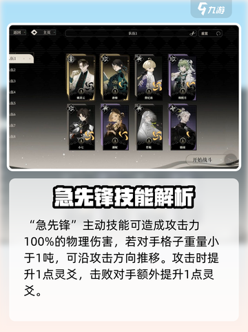 野火流明小七🔥技能炸裂！游戏名角色全解析👇截图4