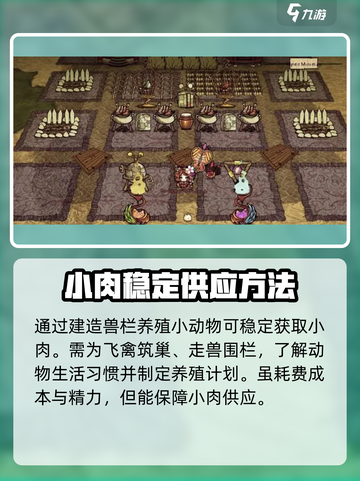 饥荒新家园🔥超简单刷小肉攻略💡截图4