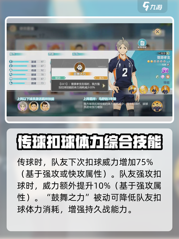 排球少年手游菅原孝支强度解析介绍截图4