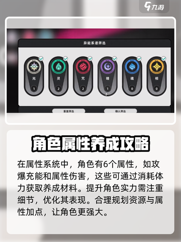 异环属性系统🔥玩转游戏必备技巧！截图2
